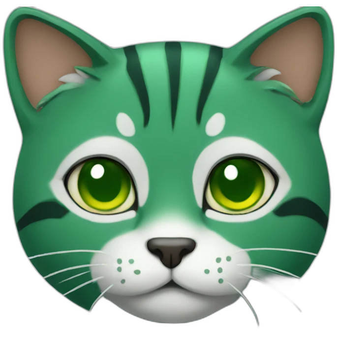 deepgreen cat emoji