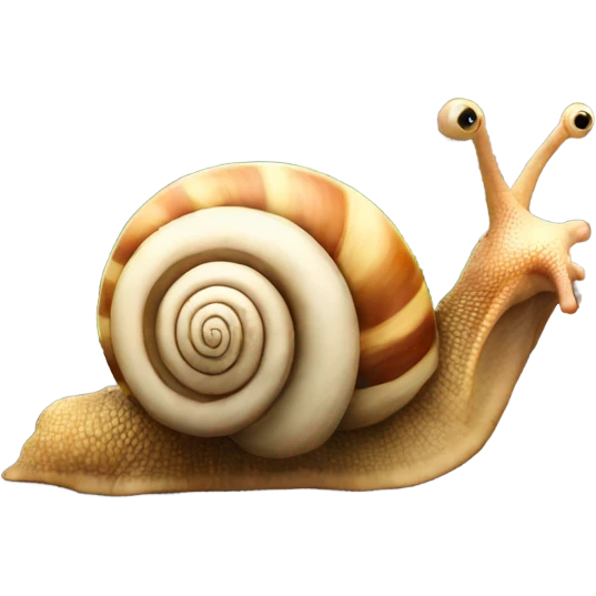 a snail on a motorway emoji