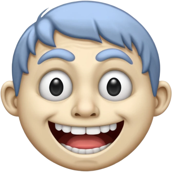 Mind blown troolface for png emoji