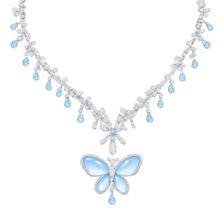 van cleef necklace  emoji