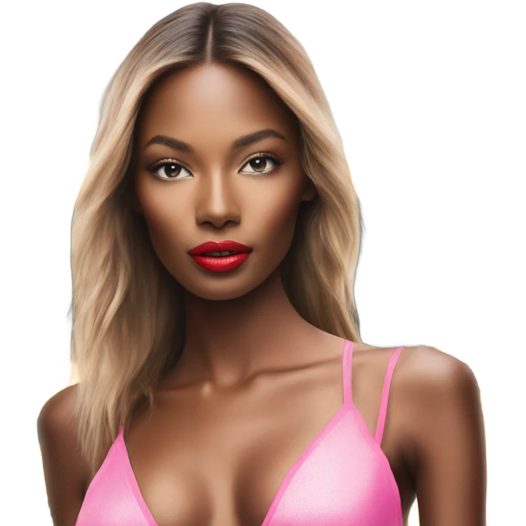 Photo of Victoria secret model posing by a taxi  emoji