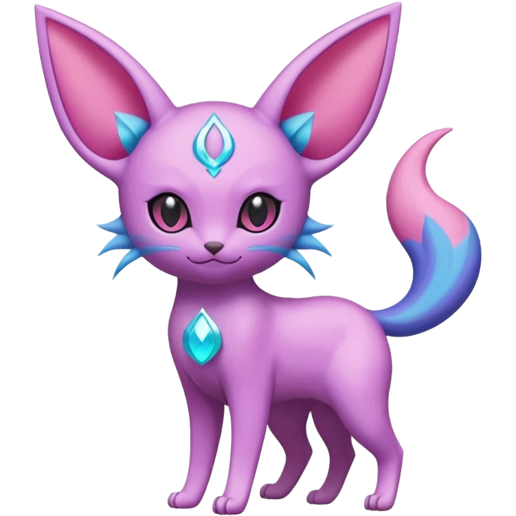 Espeon-Mew-Amaura-Delcatty-Pachirisu-fusion emoji