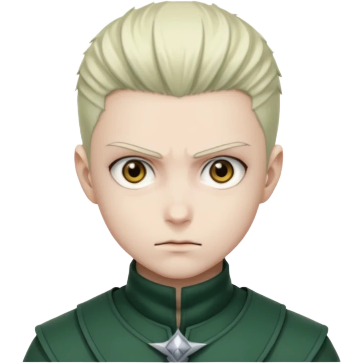 a front view shot of mere from hunter x hunter emoji