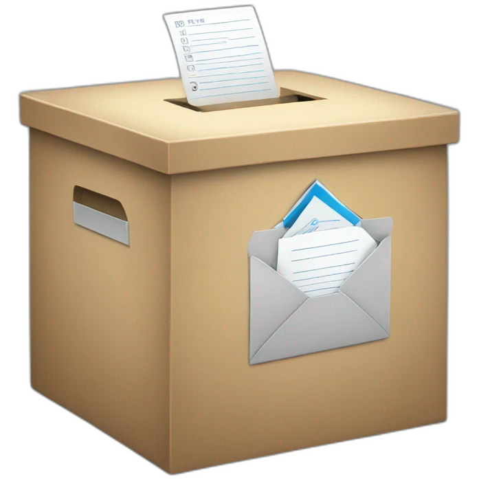 Ballot box emoji