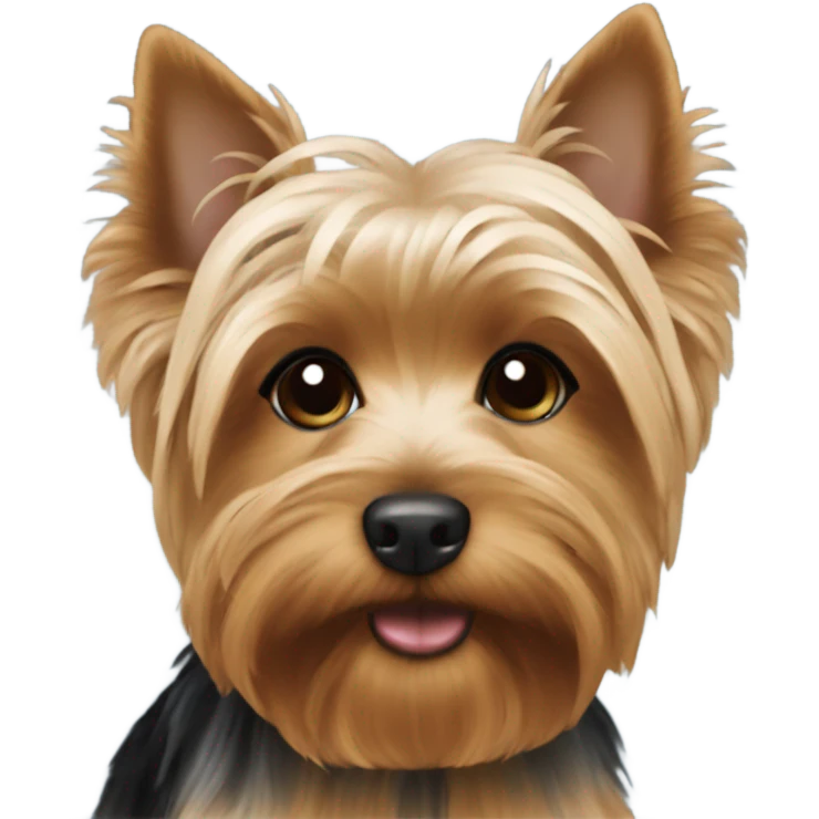 Yorkie pup emoji