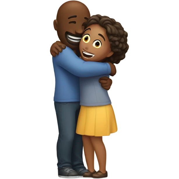 Big hug emoji