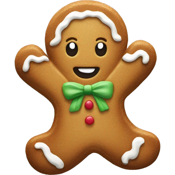 Gingerbread emoji