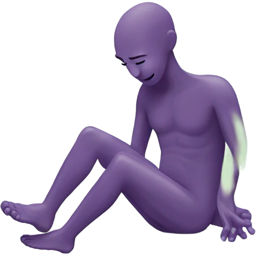 A gekko massaging feet  emoji