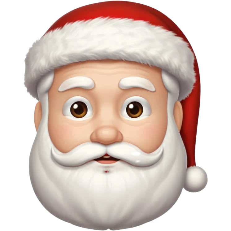 sassy santa clause emoji