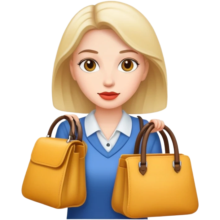 woman bag emoji