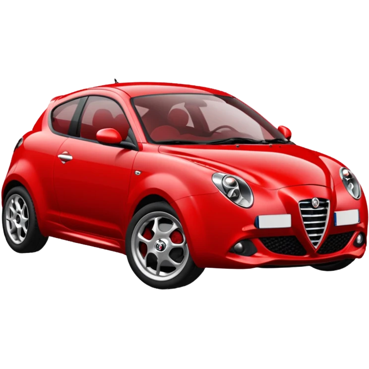 Red Alfa Romeo mito  emoji