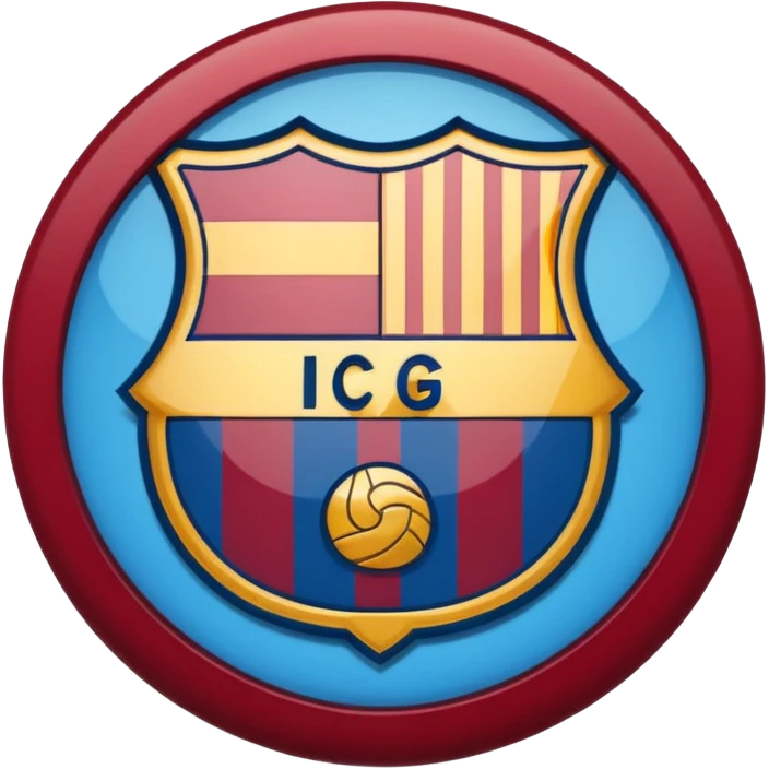 Barcelona logo emoji simple  emoji