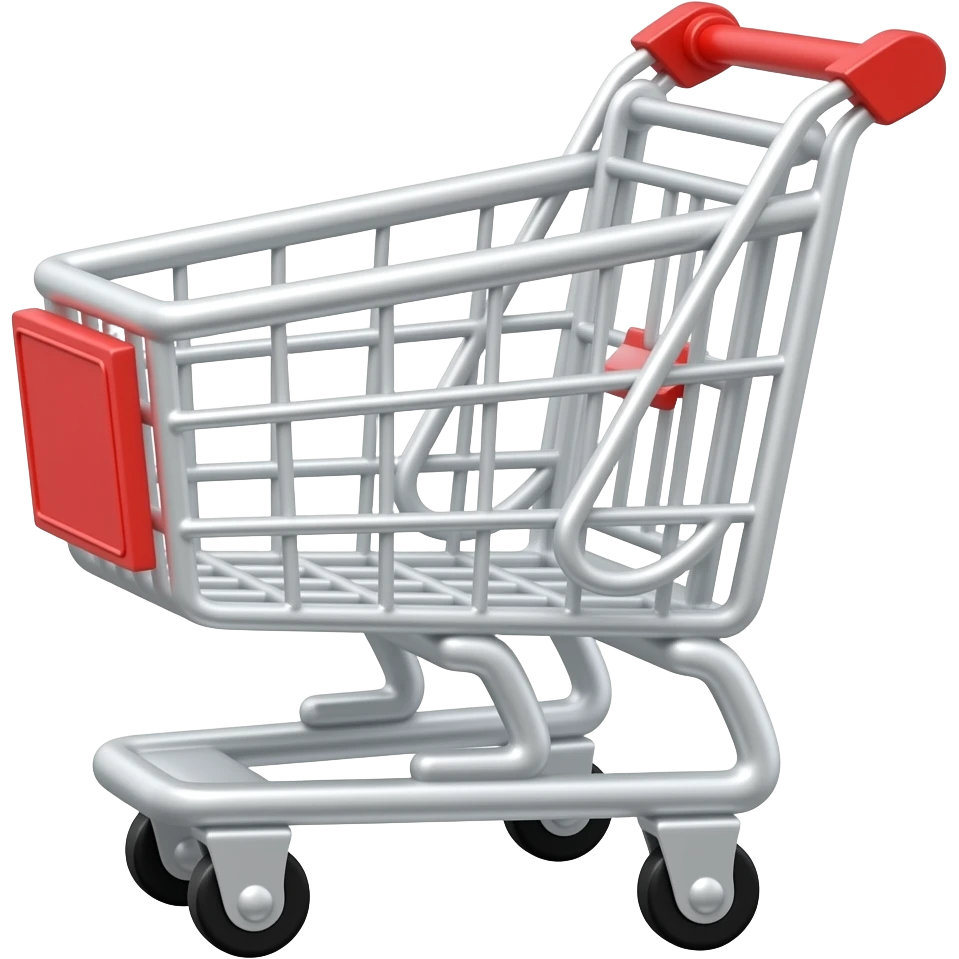 Shopping cart emoji