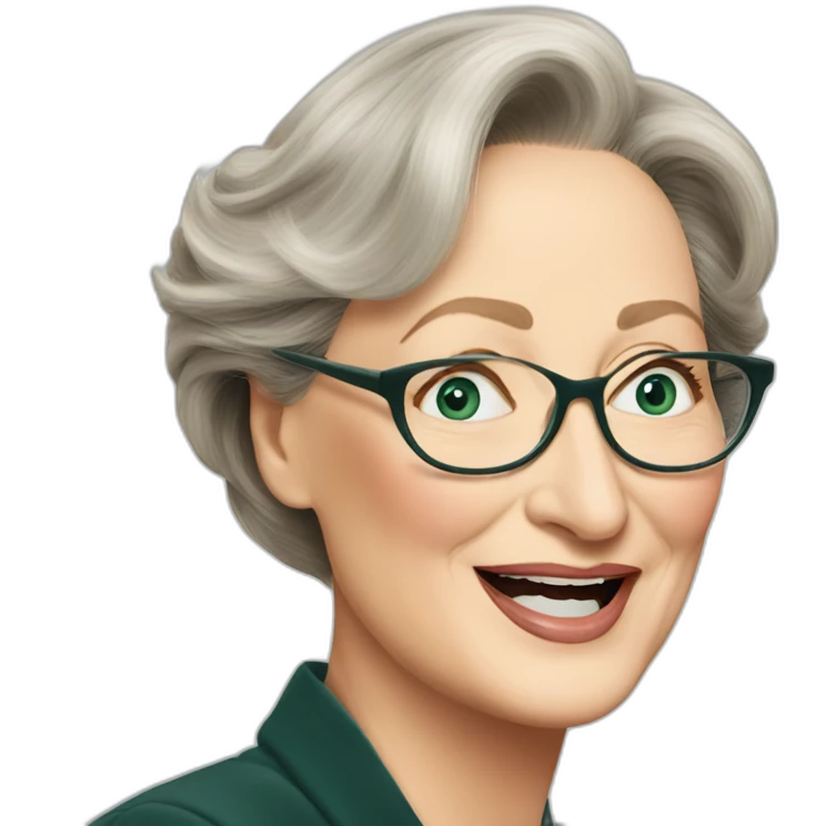 Meryl Streep emoji