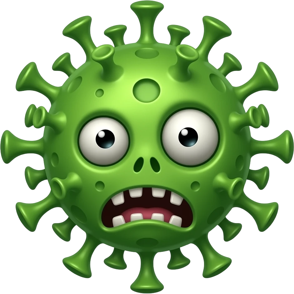 CREATE A VIRUS ZOMBIE EMOJI emoji