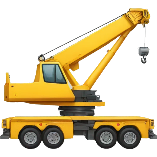 crane car emoji