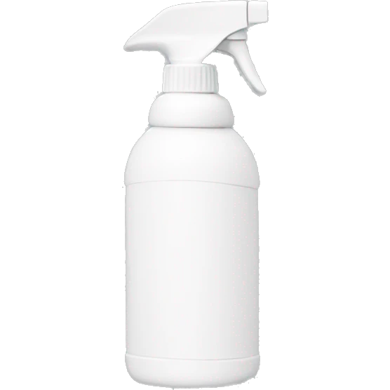 white spray bottle emoji