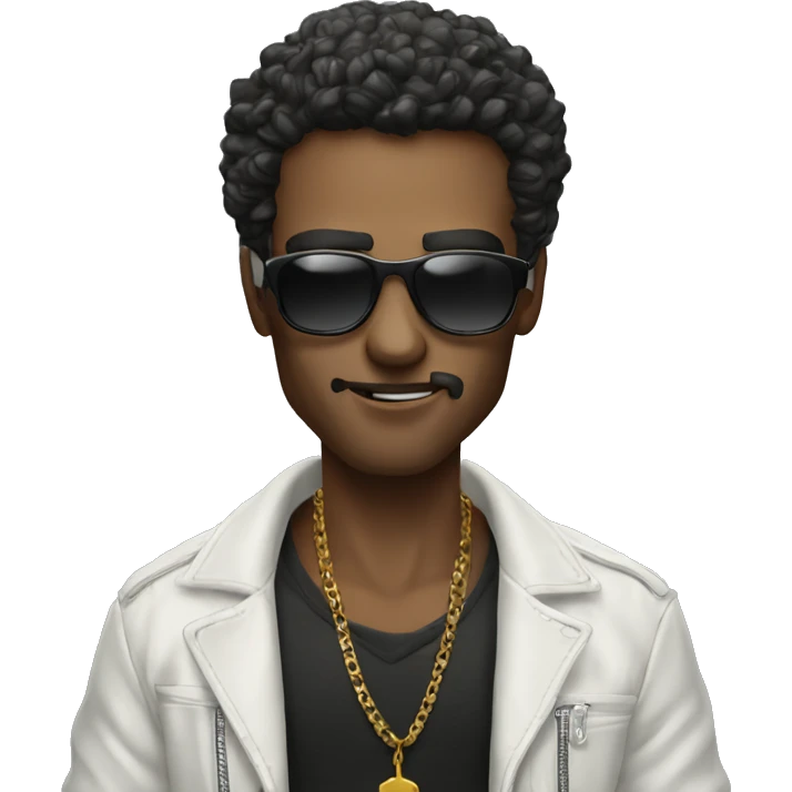 Cool freaky guy in sunglasses  emoji