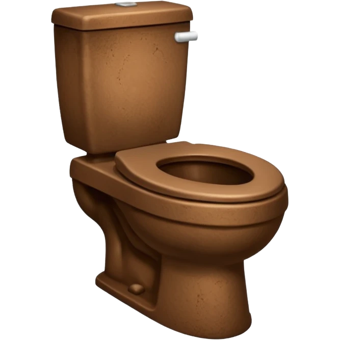 toilet with poop in it emoji