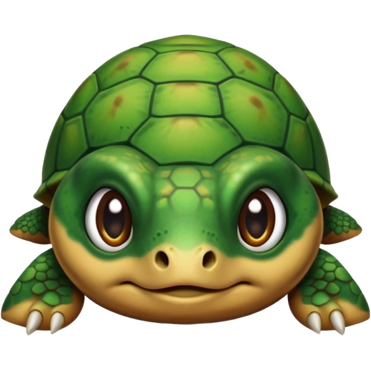 Cute sad turtle  emoji
