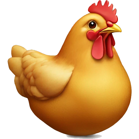 chicken potato emoji