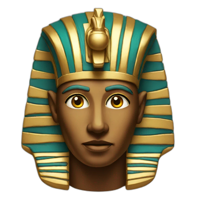Pharaoh head emoji