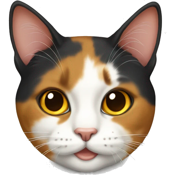 Calico cat emoji