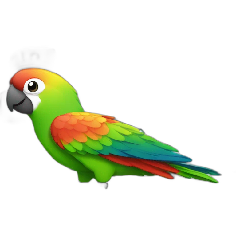 parrot keyboard emoji