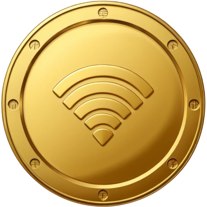 wifi money coin emoji