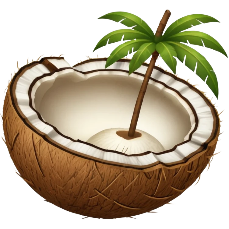 Noix de coco emoji