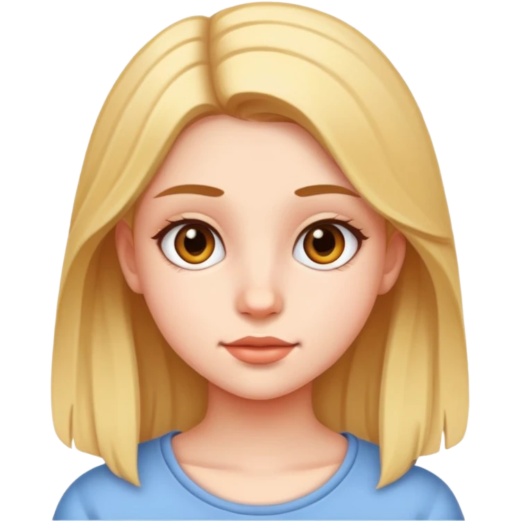 Basic teenage girl emoji