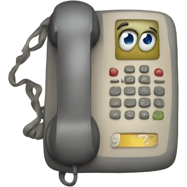 called phone emoji