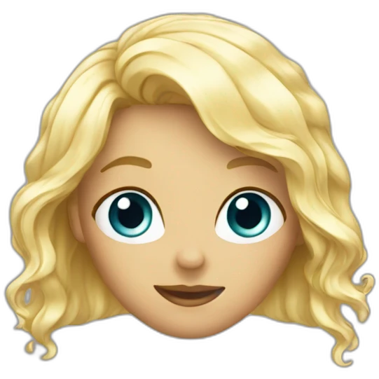 diamond with blond hairs emoji