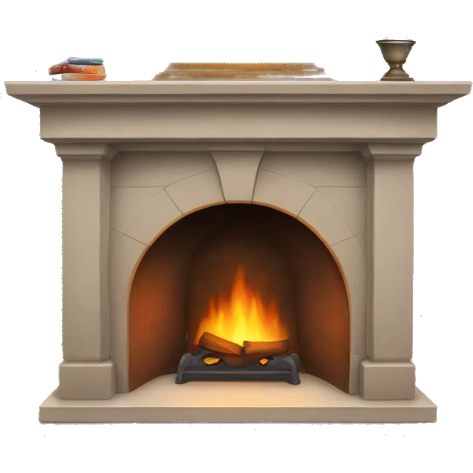 fireplace mantle emoji