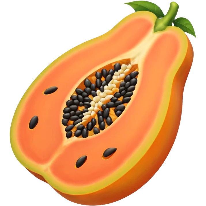 papaya emoji