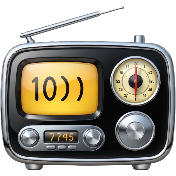 modern radio emoji