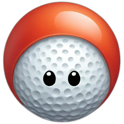 golf ball emoji