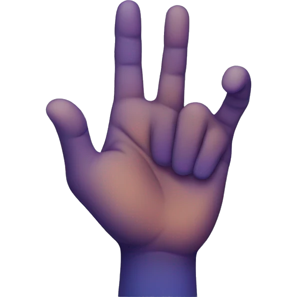 hand gestures in space colors emoji