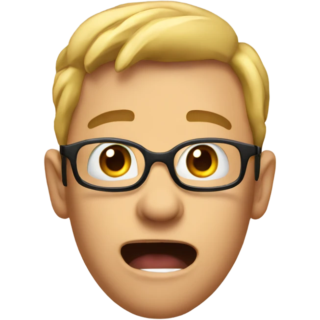 men or women with amazed reaction and hand pointing at right emoji