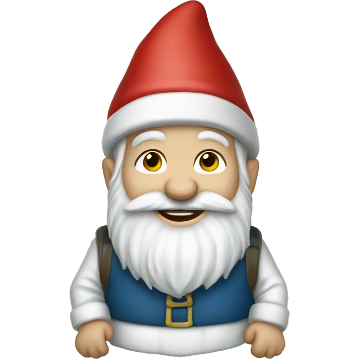Christmas gnome emoji