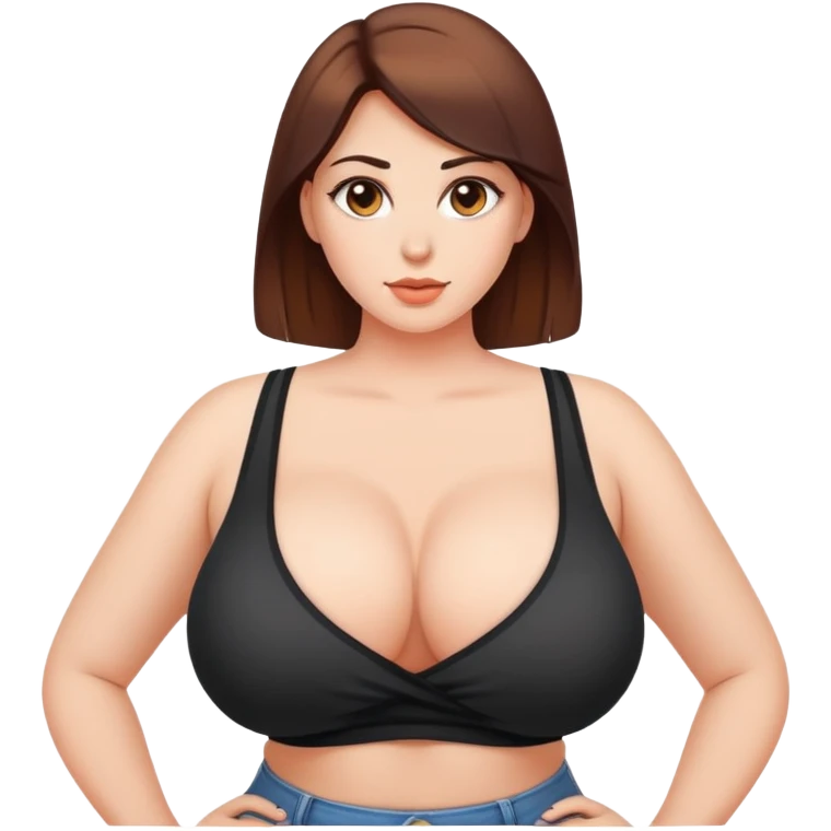Women with massive boobs emoji