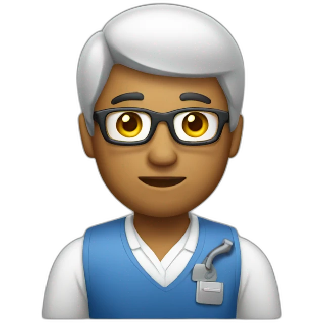 trabajando en la pc emoji