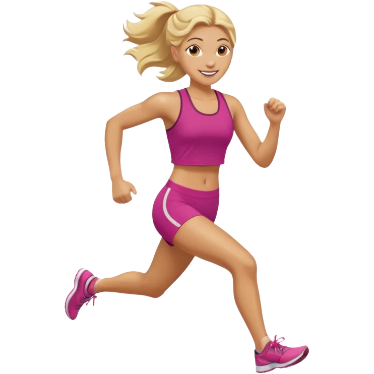 run girl emoji