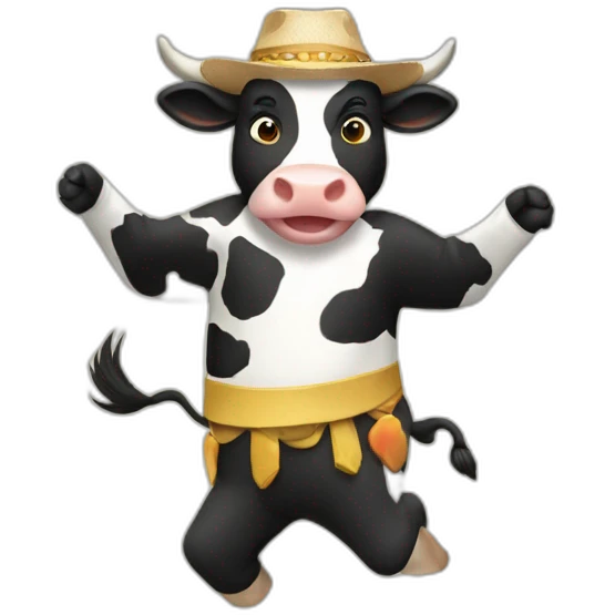 cow-dance emoji