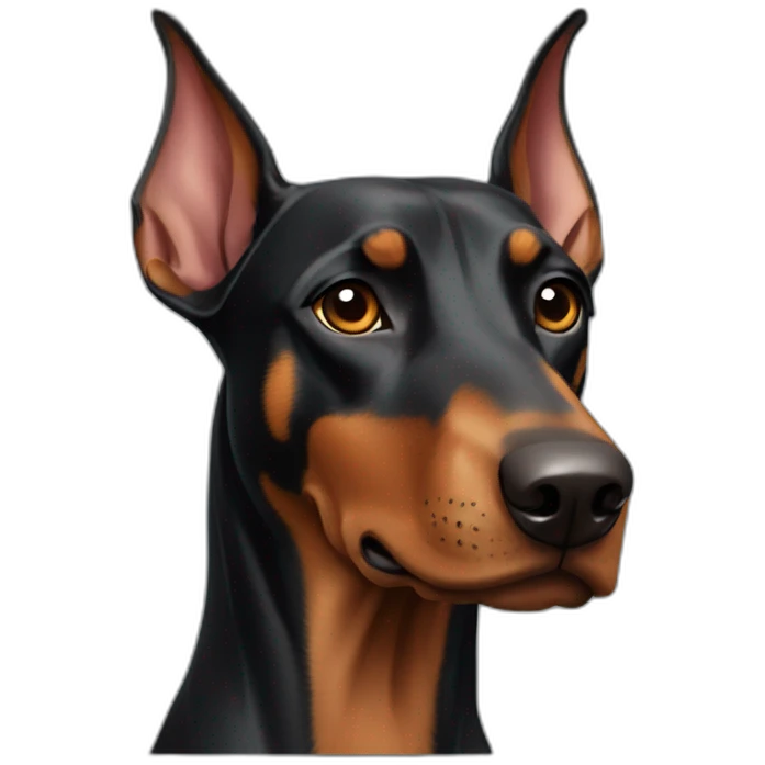 doberman pinscher emoji