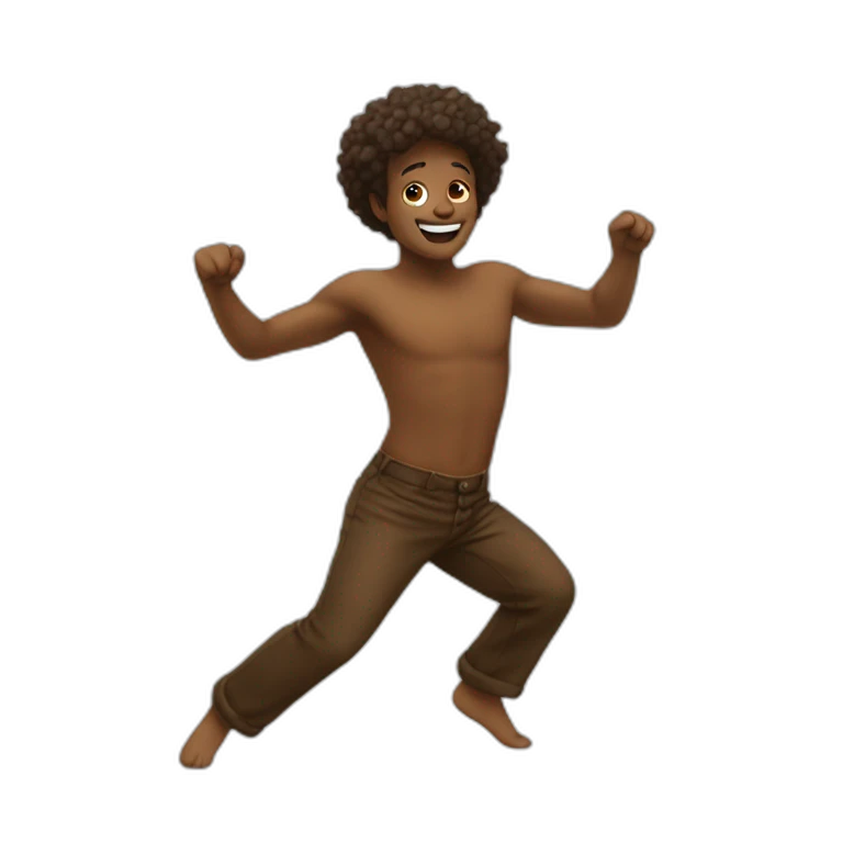 Chat qui danse emoji