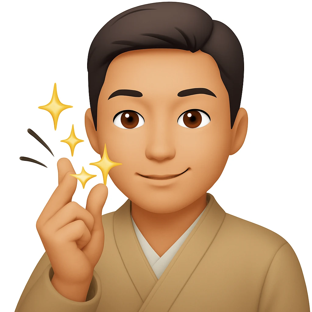 Add dynamic finger snap motion lines and sparkles to emphasize the snapping action, keep the emoji style and original colors. emoji