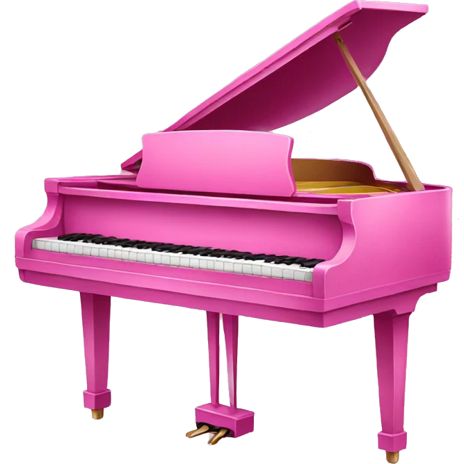 Pink Piano emoji