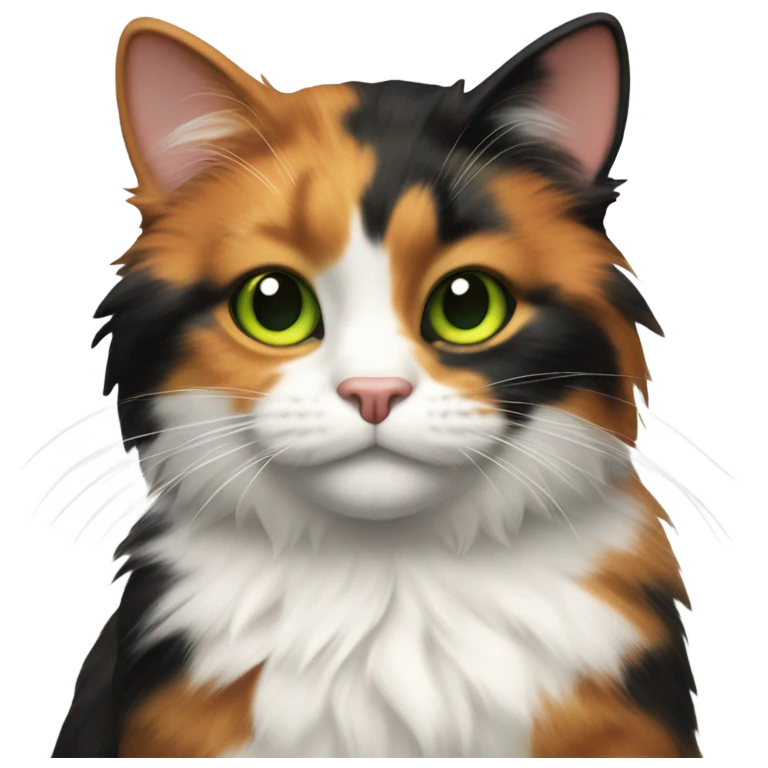 Calico cat emoji