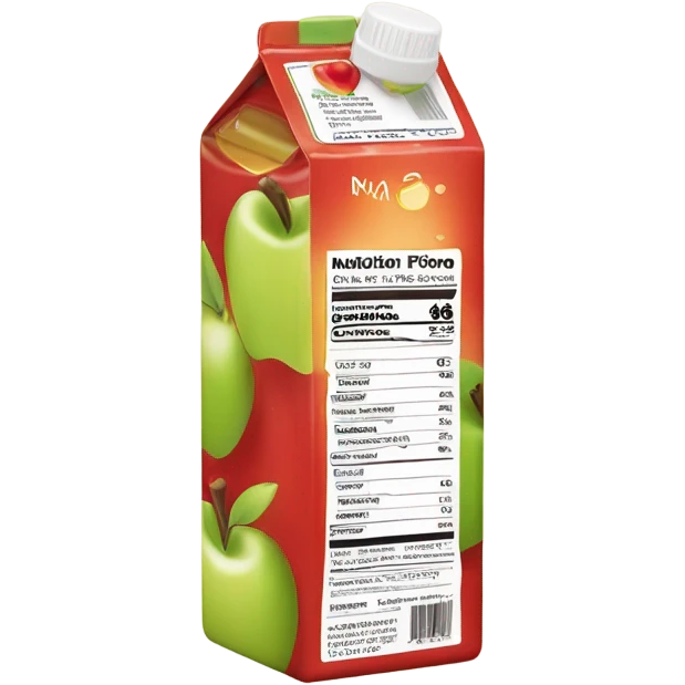 apple juice carton emoji
